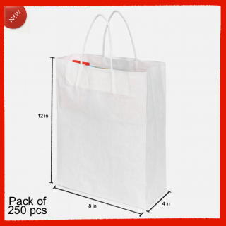 HIGH_STRENGTH_WHITE_PAPER_SHOPPING_BAG_NO.10(12''X_8''X_4'')_ROPE_HANDLE