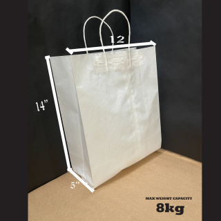 HIGH_STRENGTH_WHITE_PAPER_SHOPPING_BAG_NO.11(14''X_12''X_5'')_ROPE_HANDLE